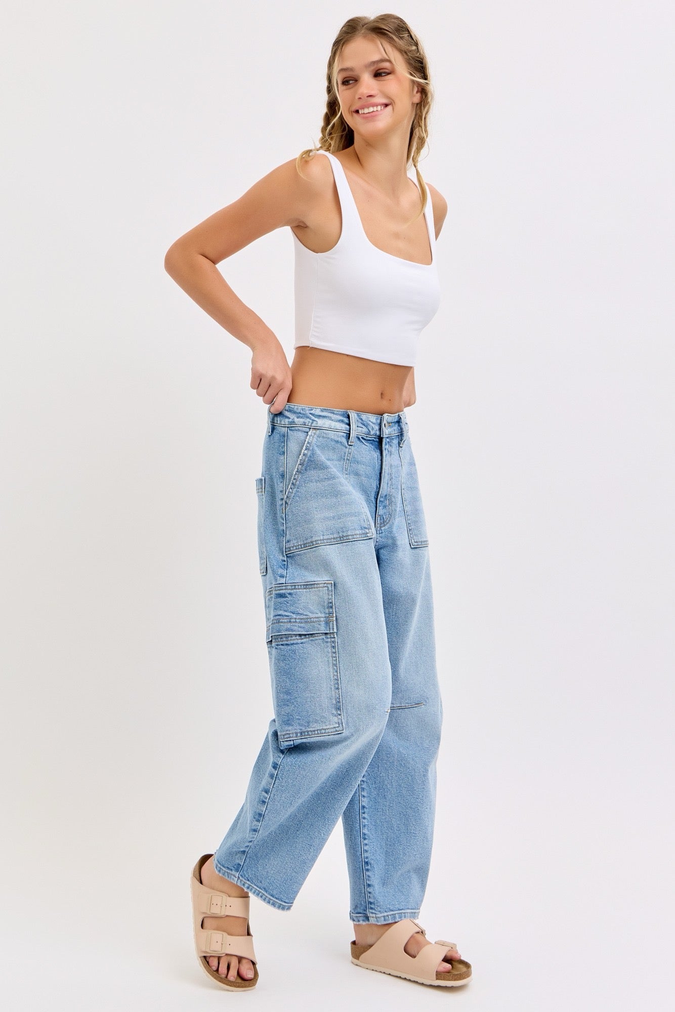 Cello Cargo Barrel Denim