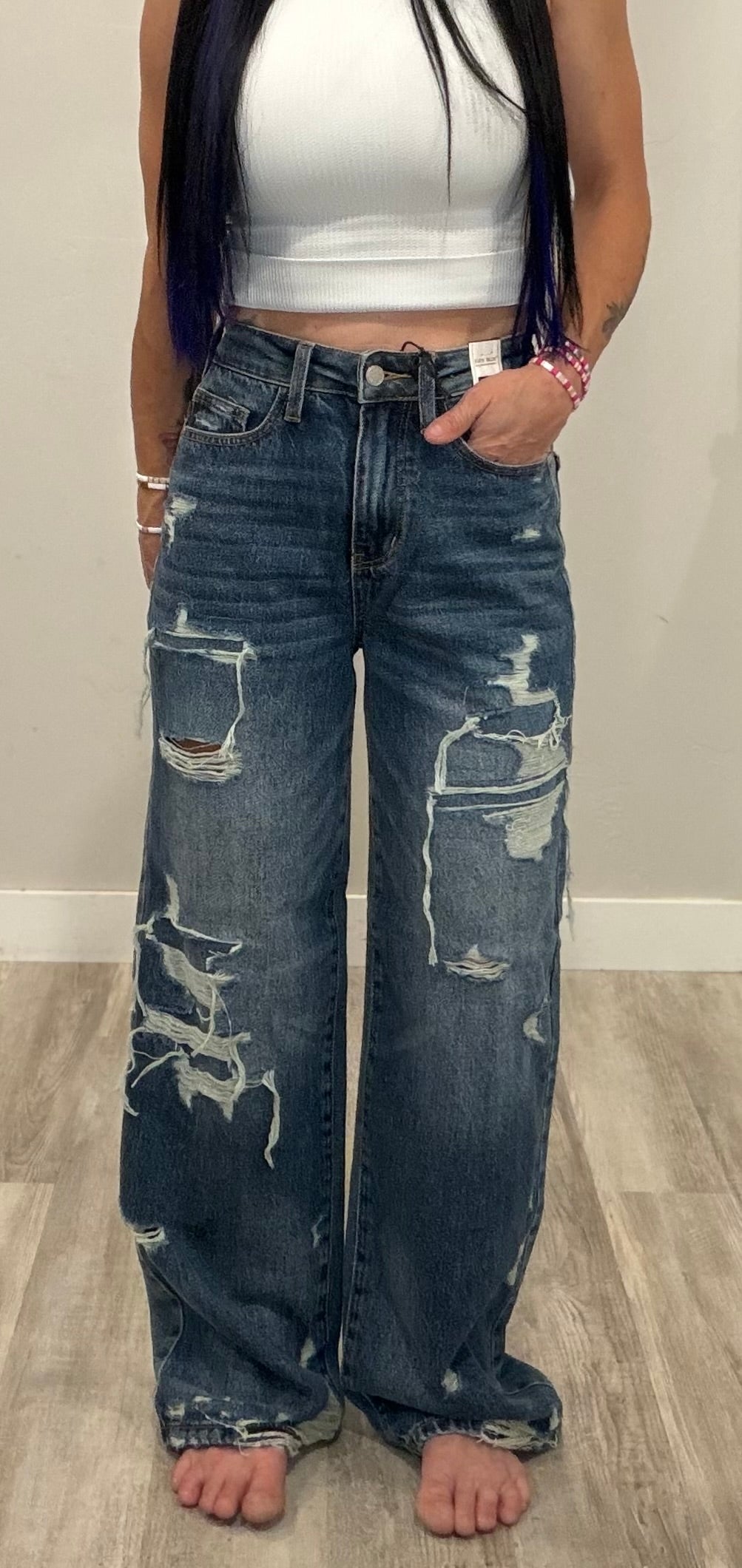 Judy Blue Wilhelmina Rigid Magic Denim