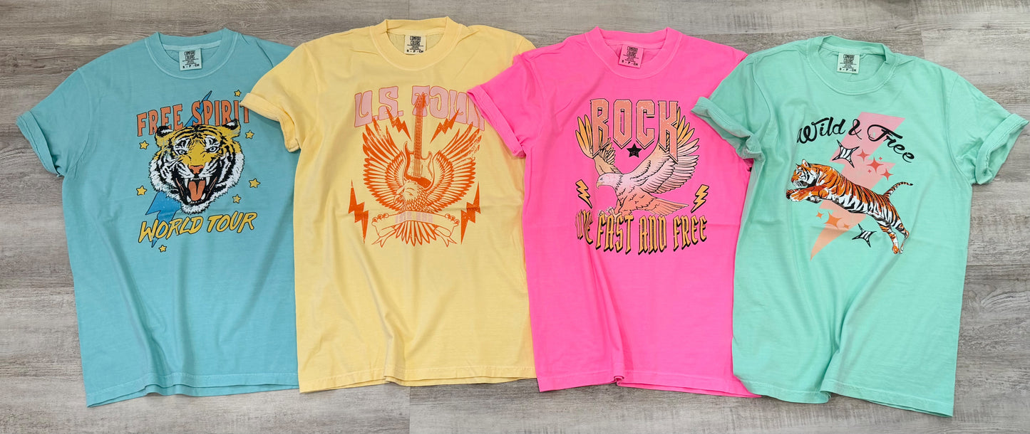 Comfort Colors Unisex Graphic Tees
