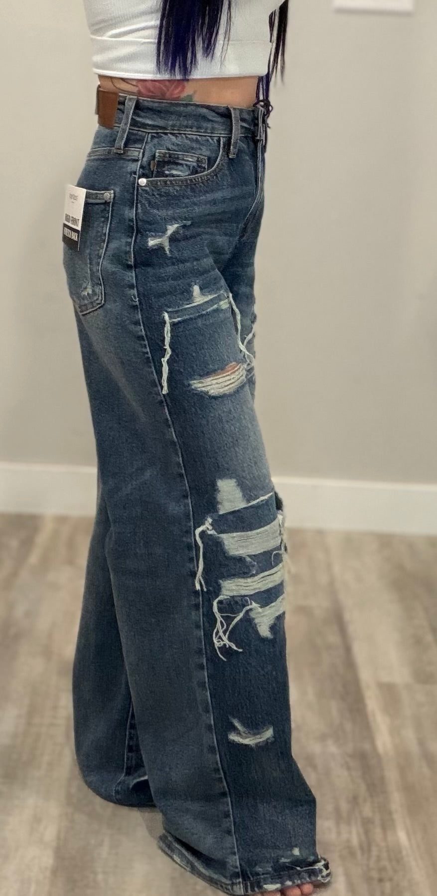 Judy Blue Wilhelmina Rigid Magic Denim
