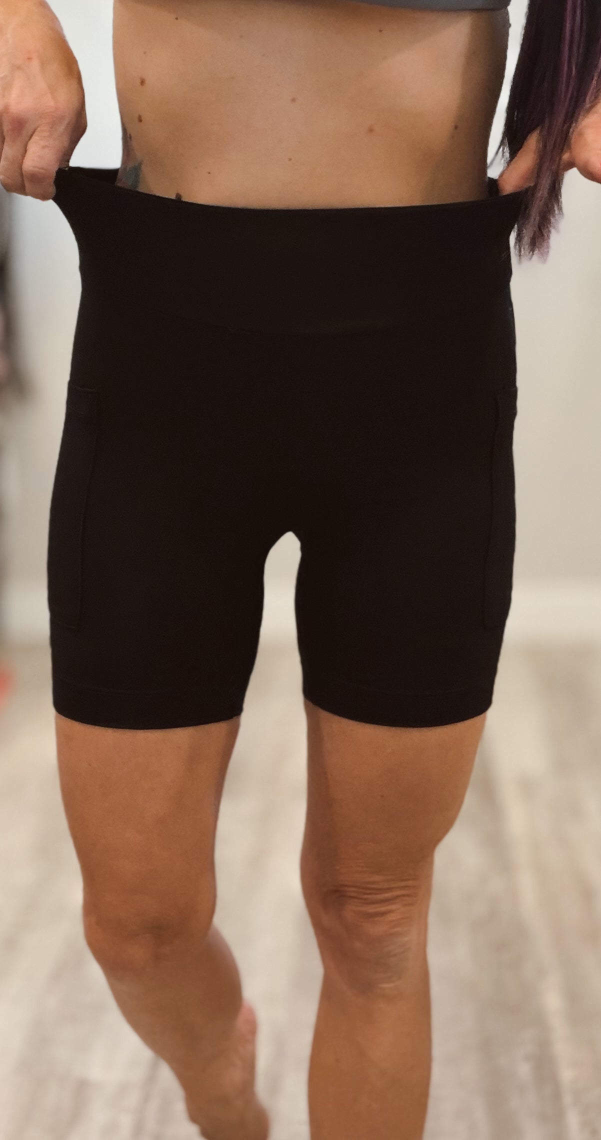 High Rise Bike Shorts