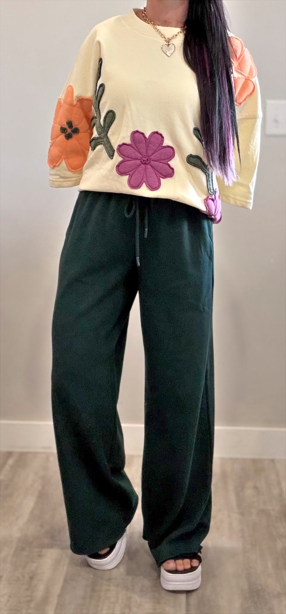 Oversized Bloom Top
