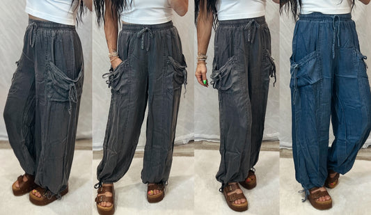 Tencel Jogger Pants