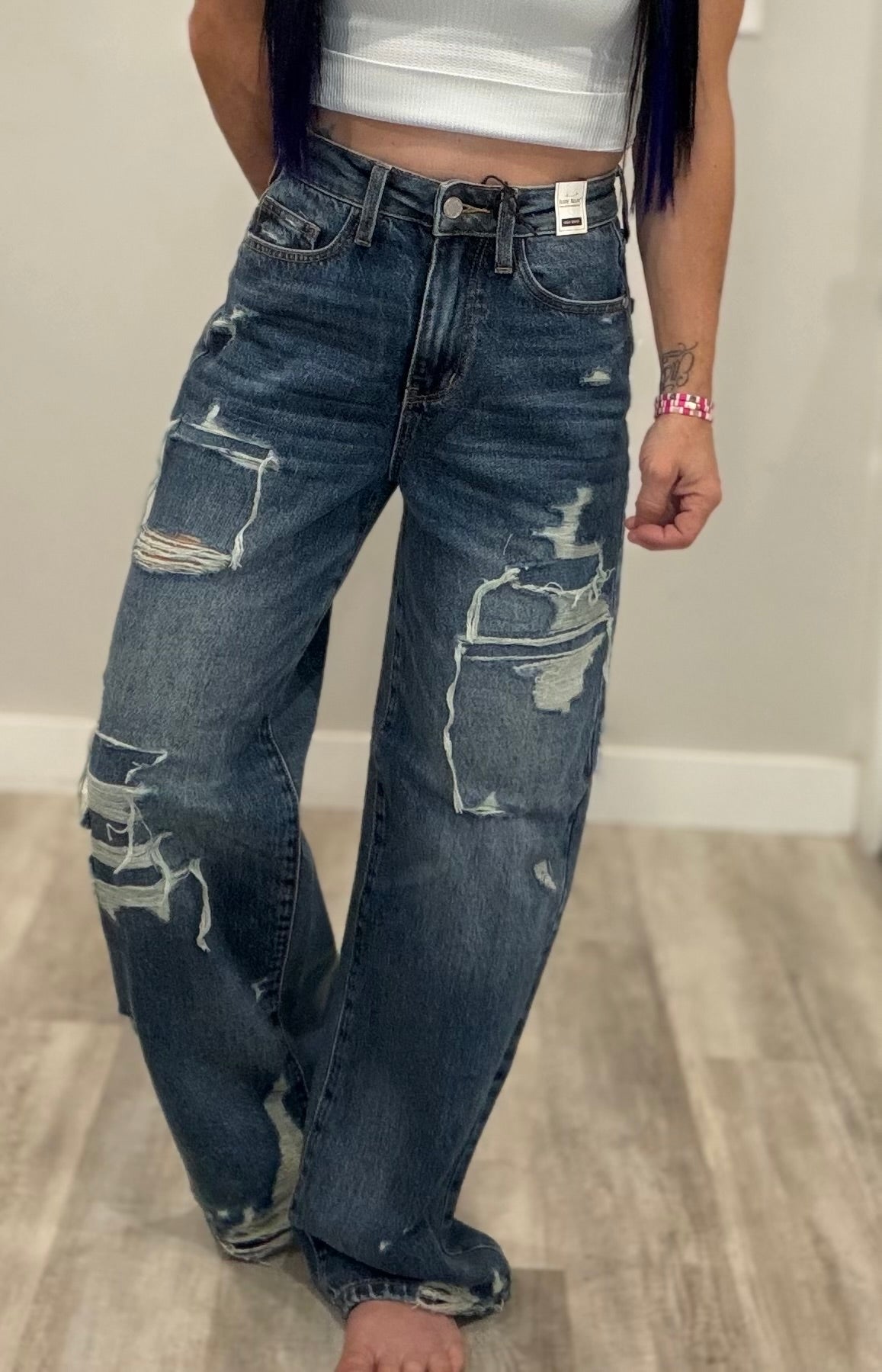 Judy Blue Wilhelmina Rigid Magic Denim