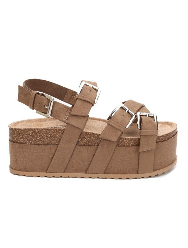 Platform Stap Sandals