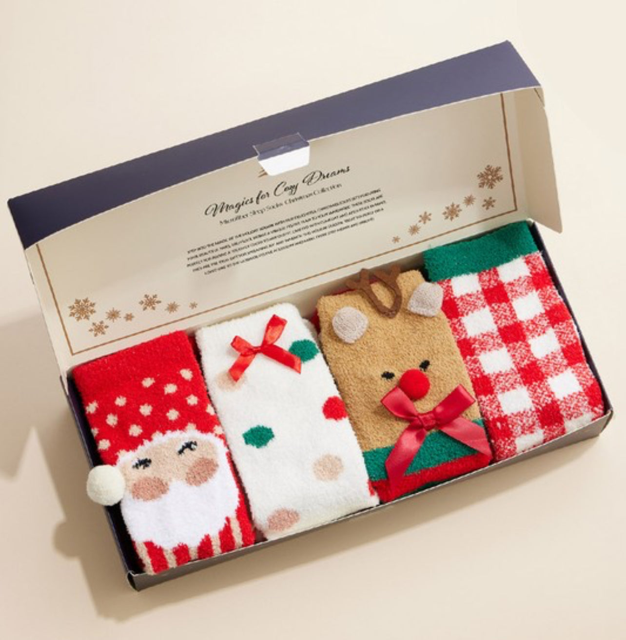 Christmas Socks Gift Set Box