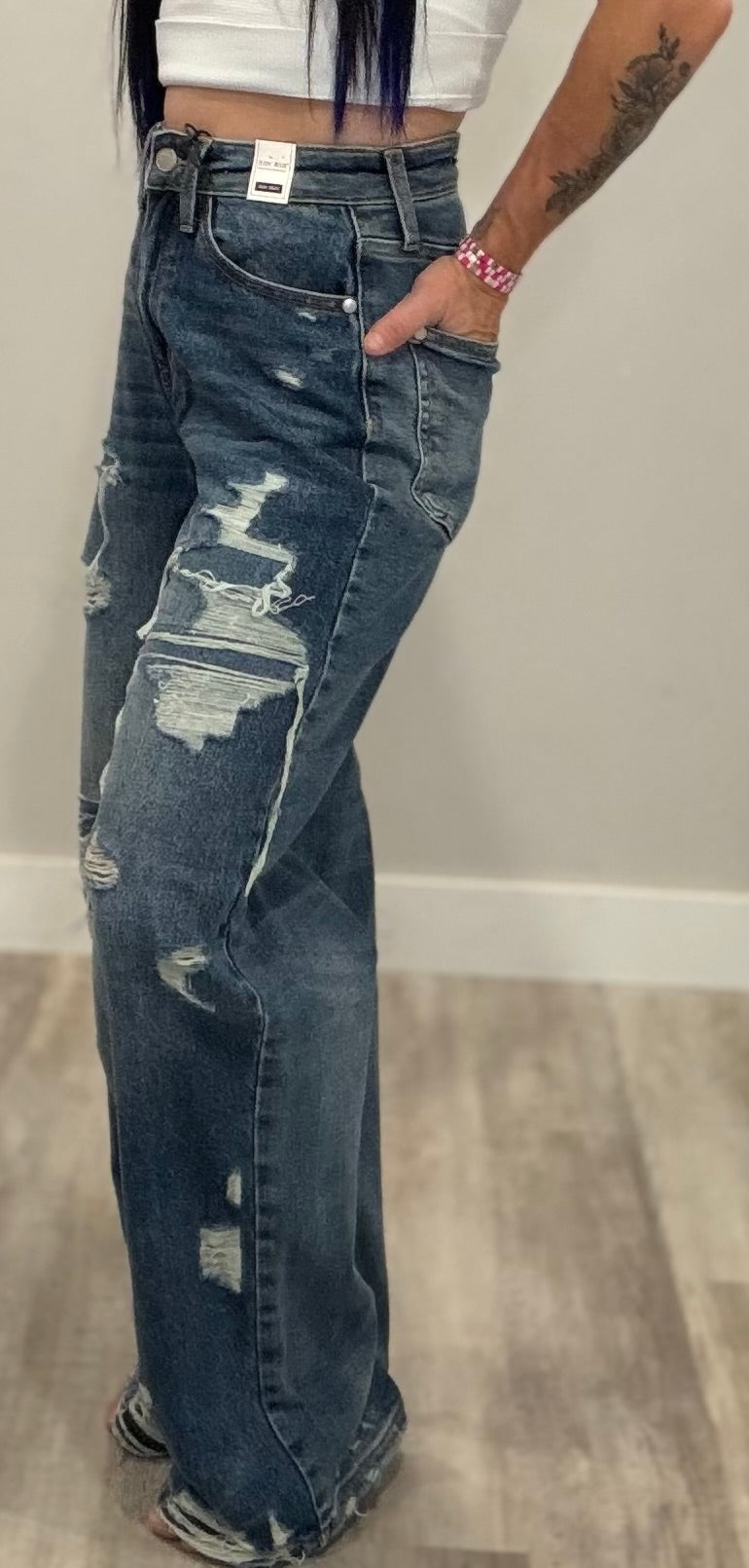 Judy Blue Wilhelmina Rigid Magic Denim