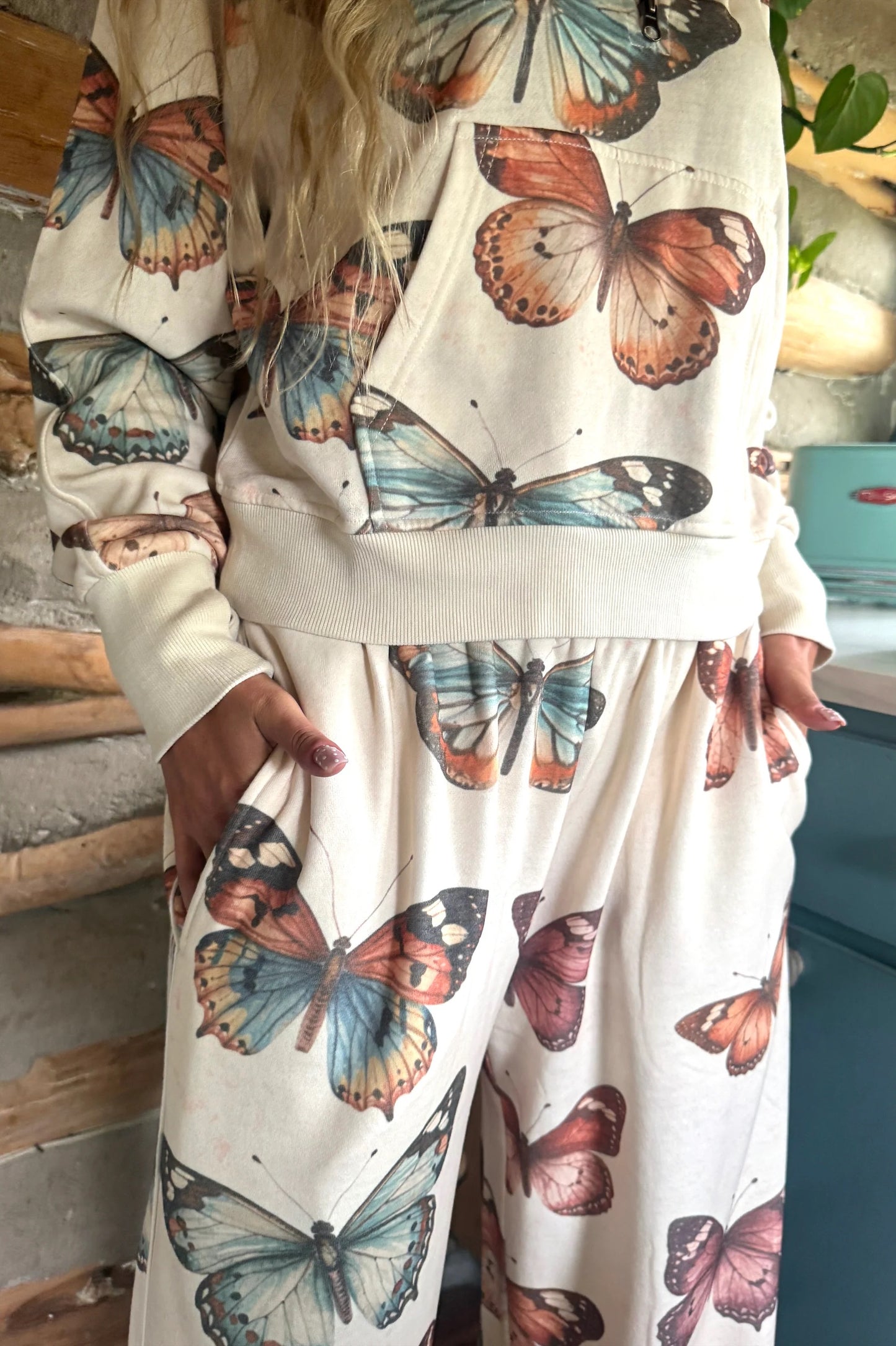 Butterfly Lounge Sweat Set