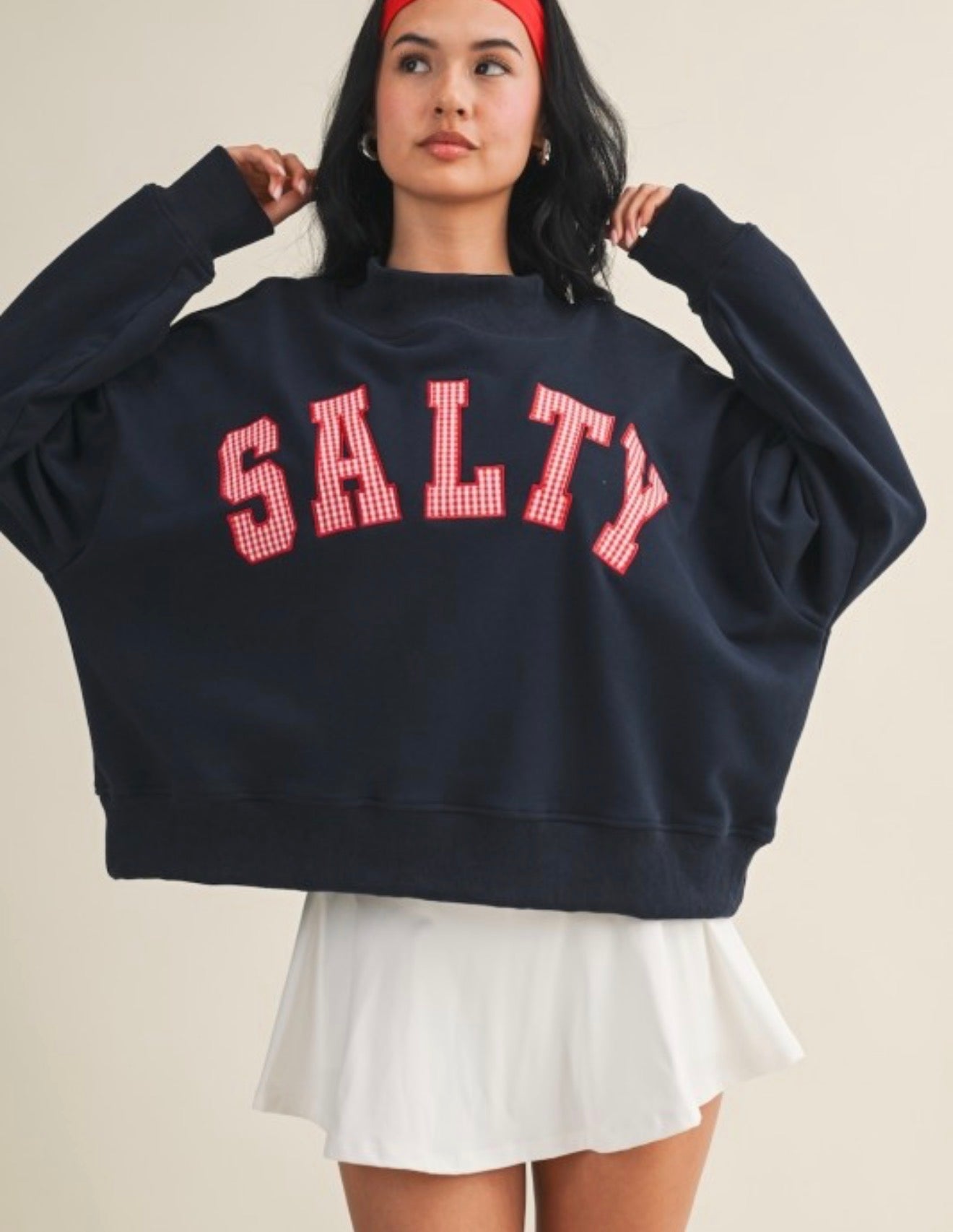 Picnic Plaid Pullover Sweatshirt