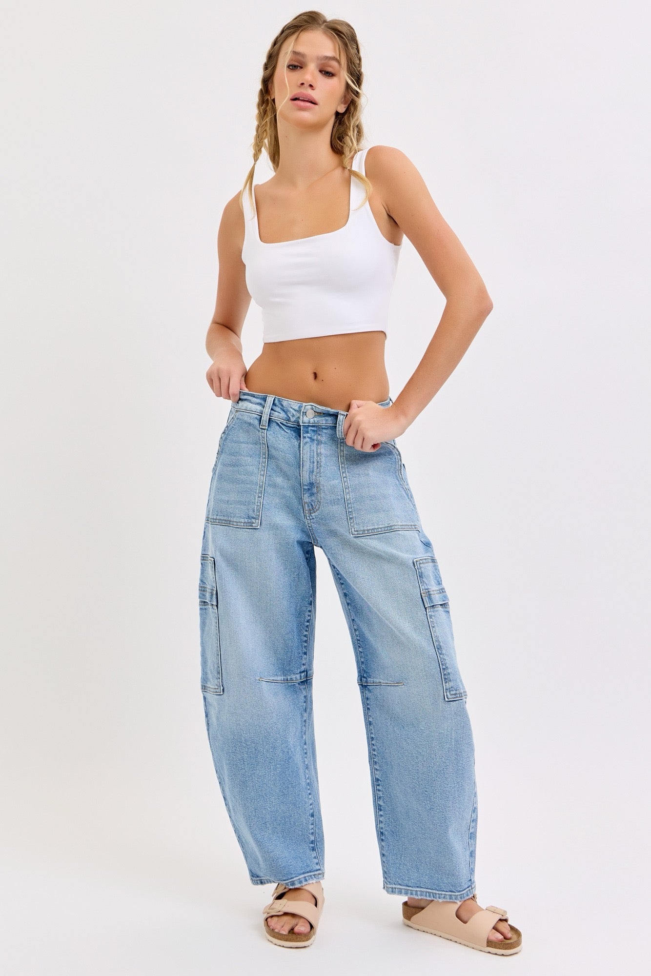 Cello Cargo Barrel Denim
