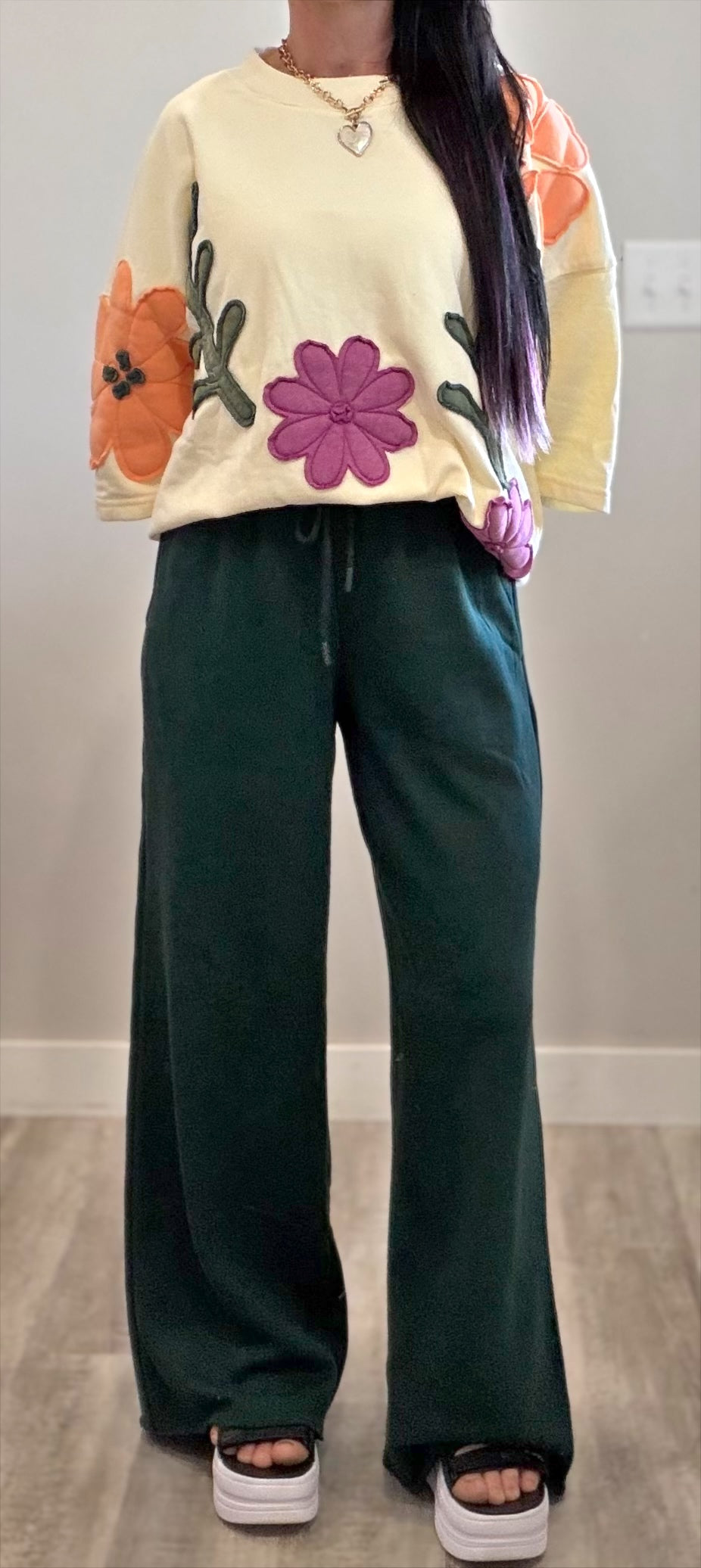Oversized Bloom Top