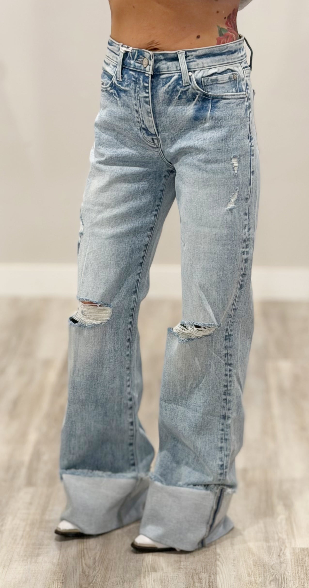 Petra Acid Wide Denim