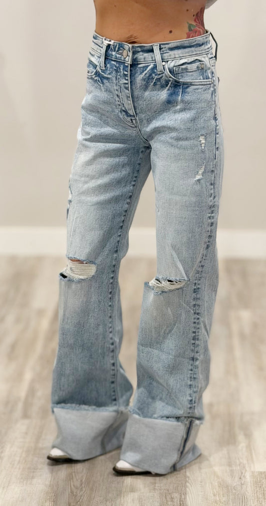 Petra Acid Wide Denim