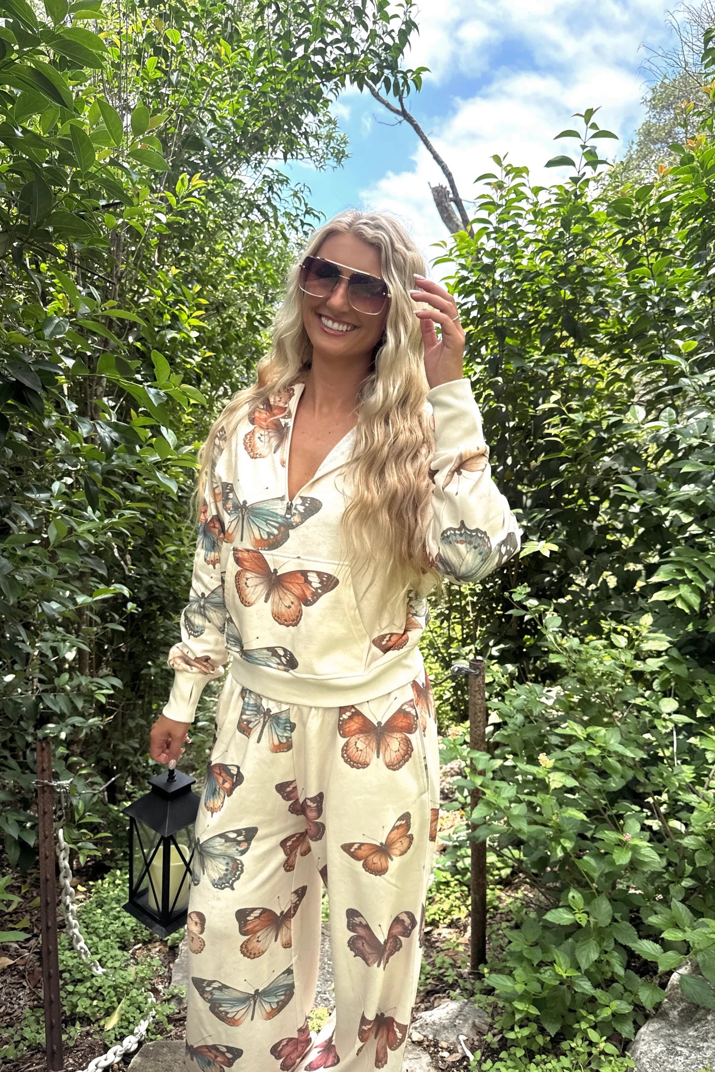 Butterfly Lounge Sweat Set