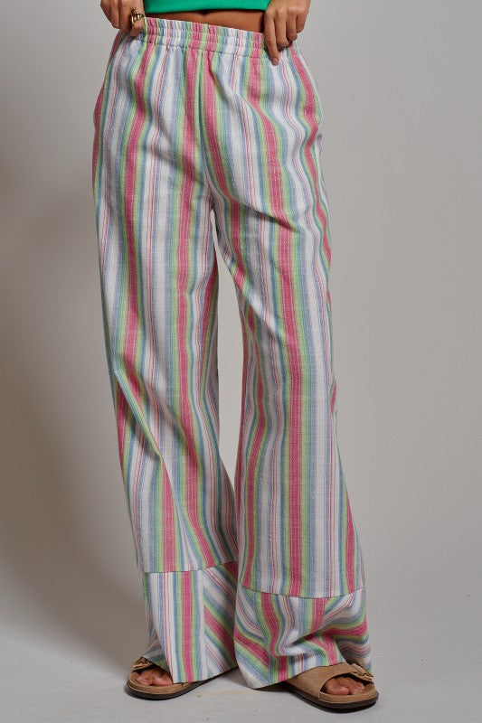 Sunset Striped Pants