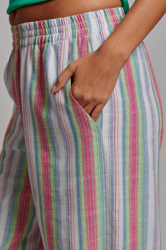 Sunset Striped Pants
