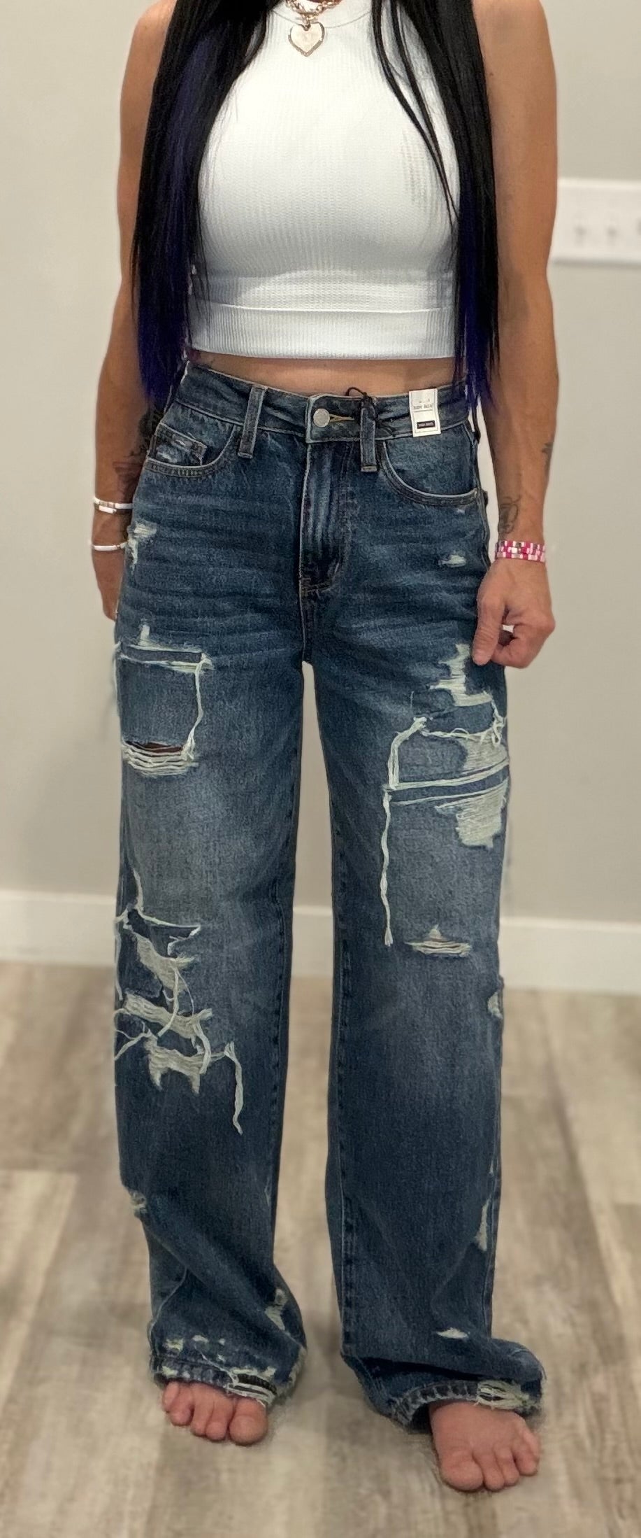 Judy Blue Wilhelmina Rigid Magic Denim
