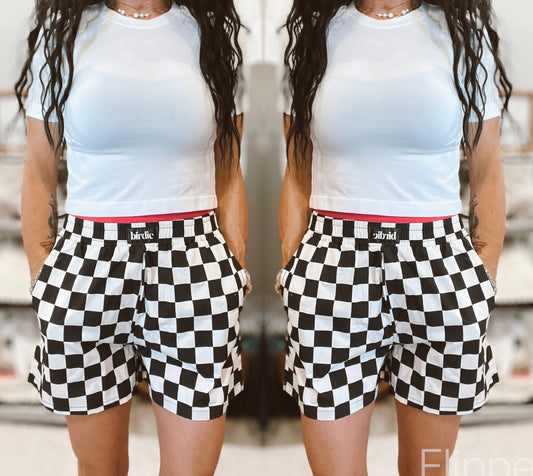 Checker Boxer Shorts