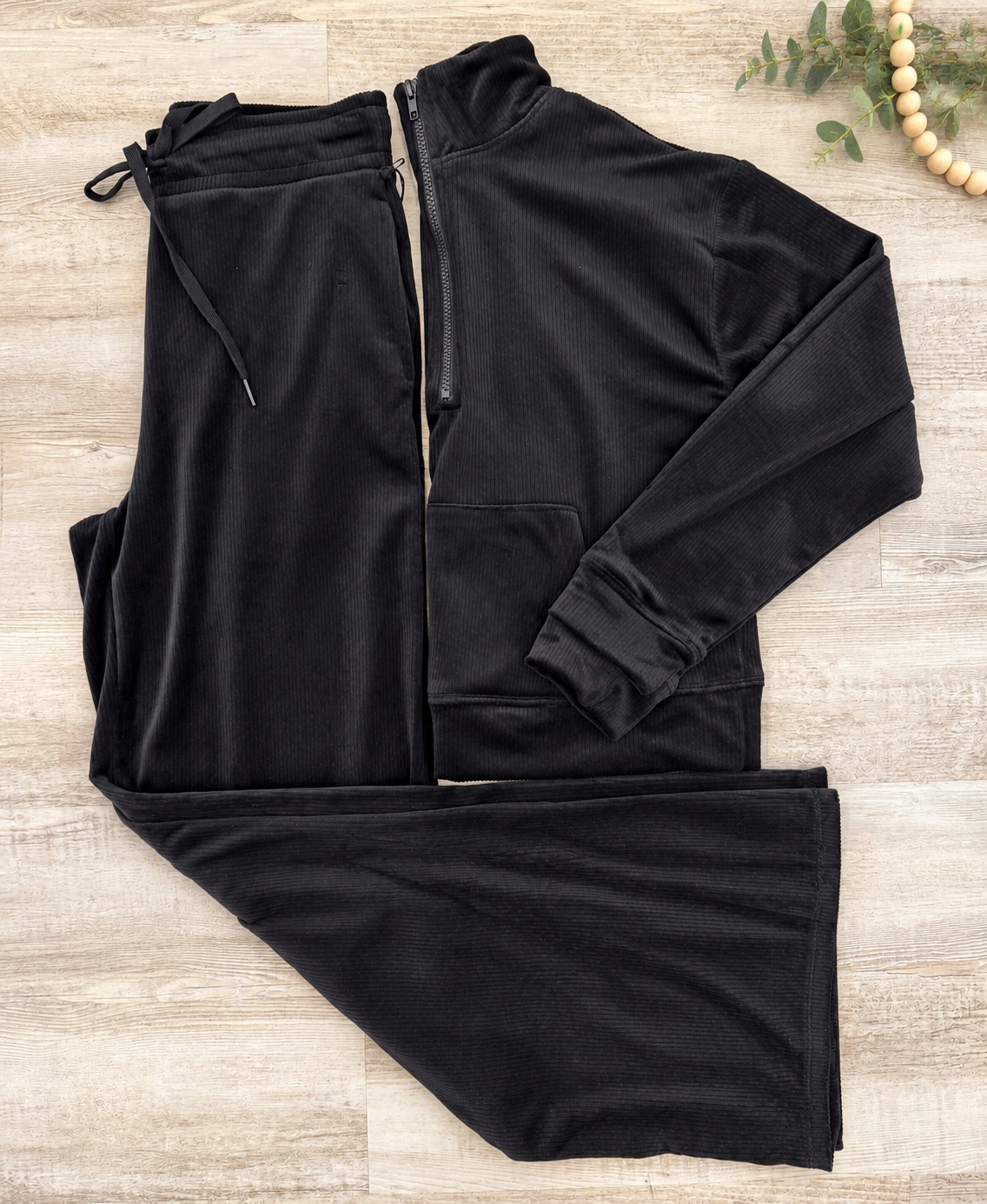 Half Zip Pullover Set