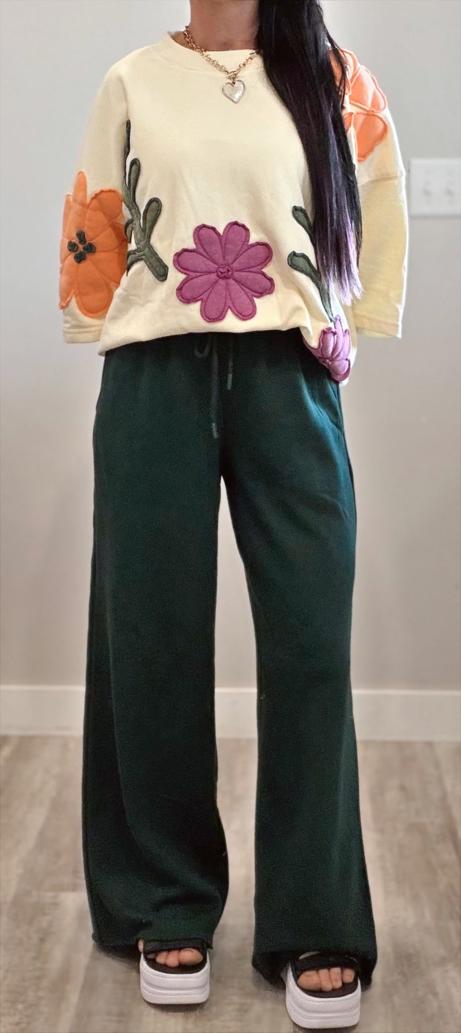 Oversized Bloom Top