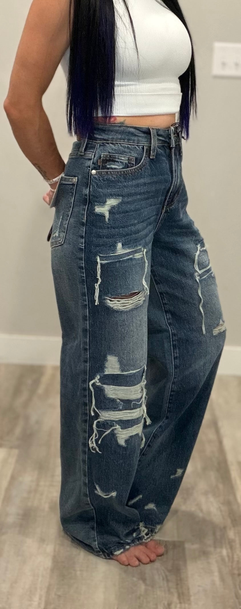 Judy Blue Wilhelmina Rigid Magic Denim