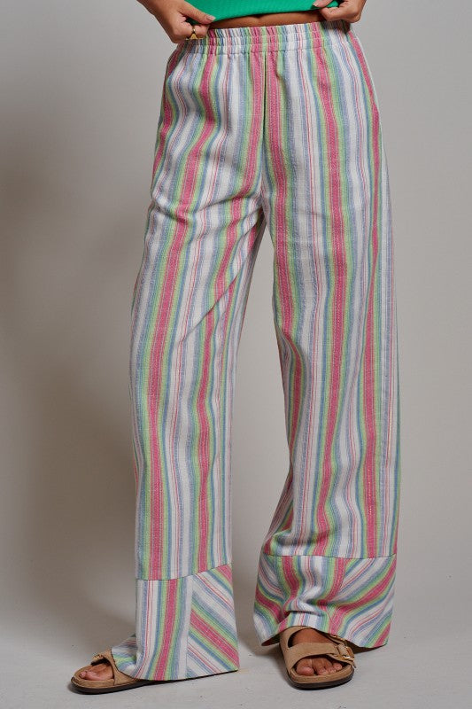 Sunset Striped Pants