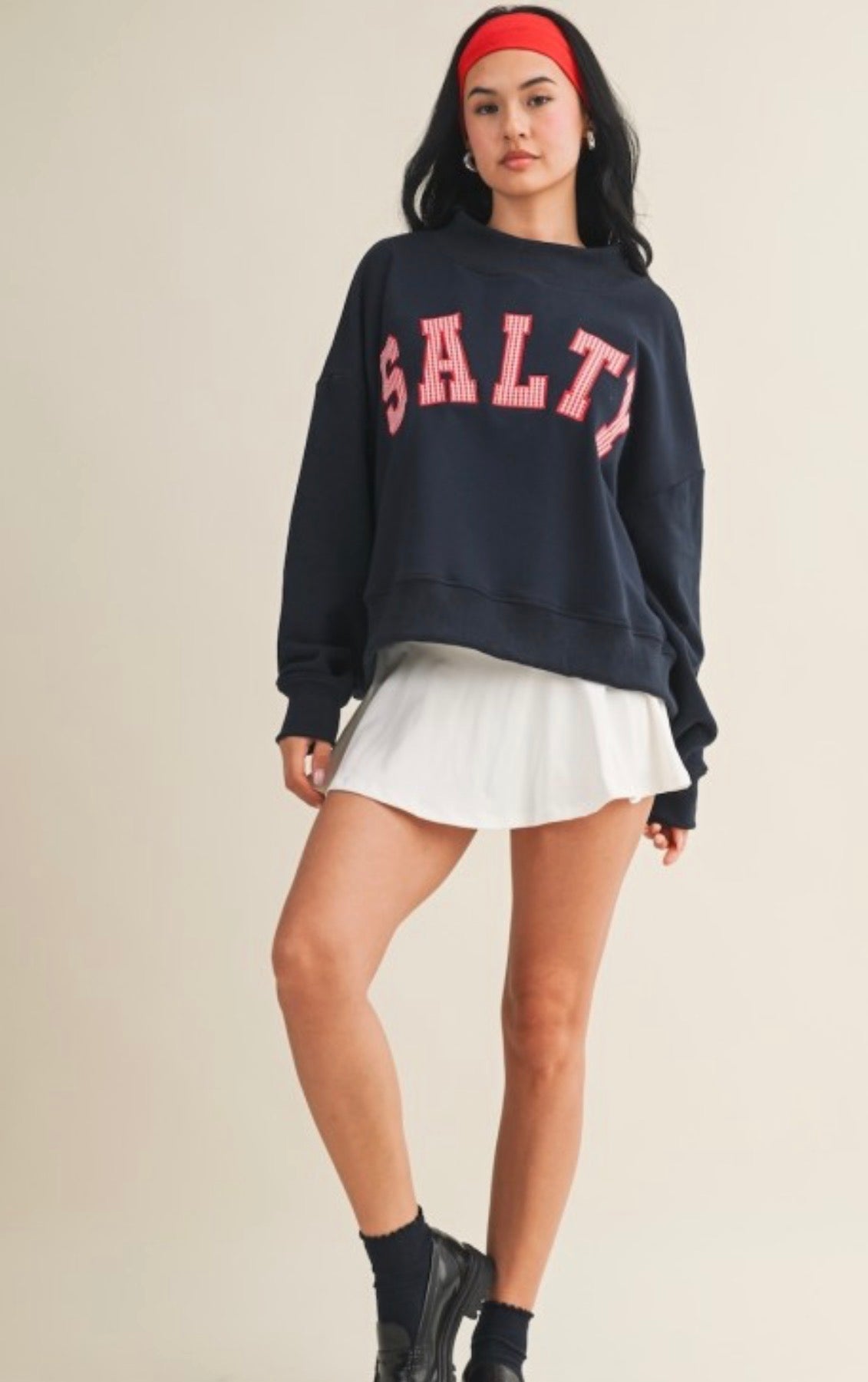 Picnic Plaid Pullover Sweatshirt