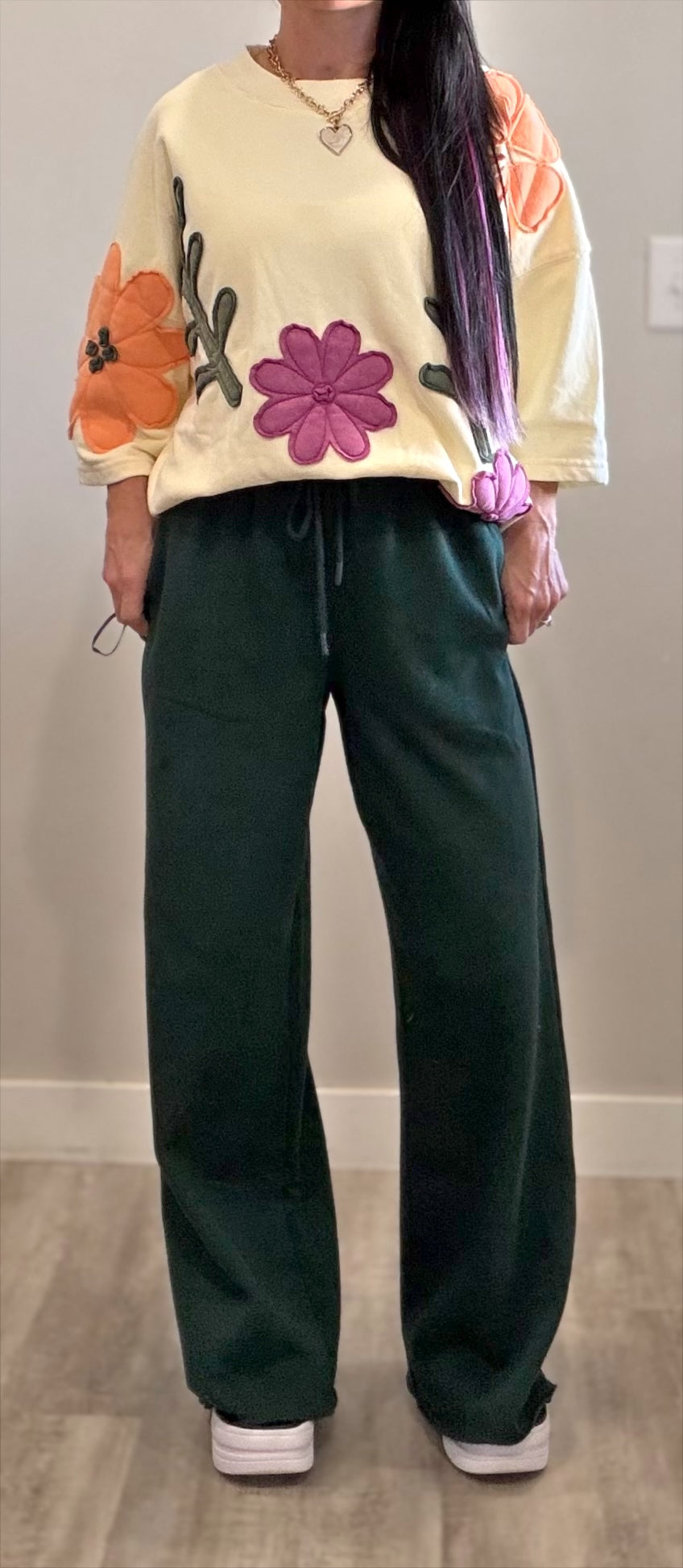 Oversized Bloom Top