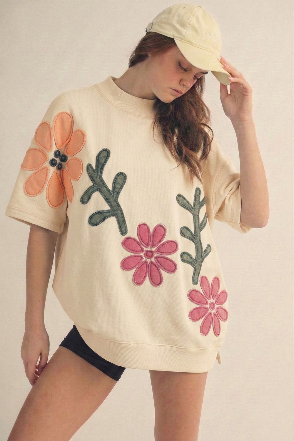Oversized Bloom Top