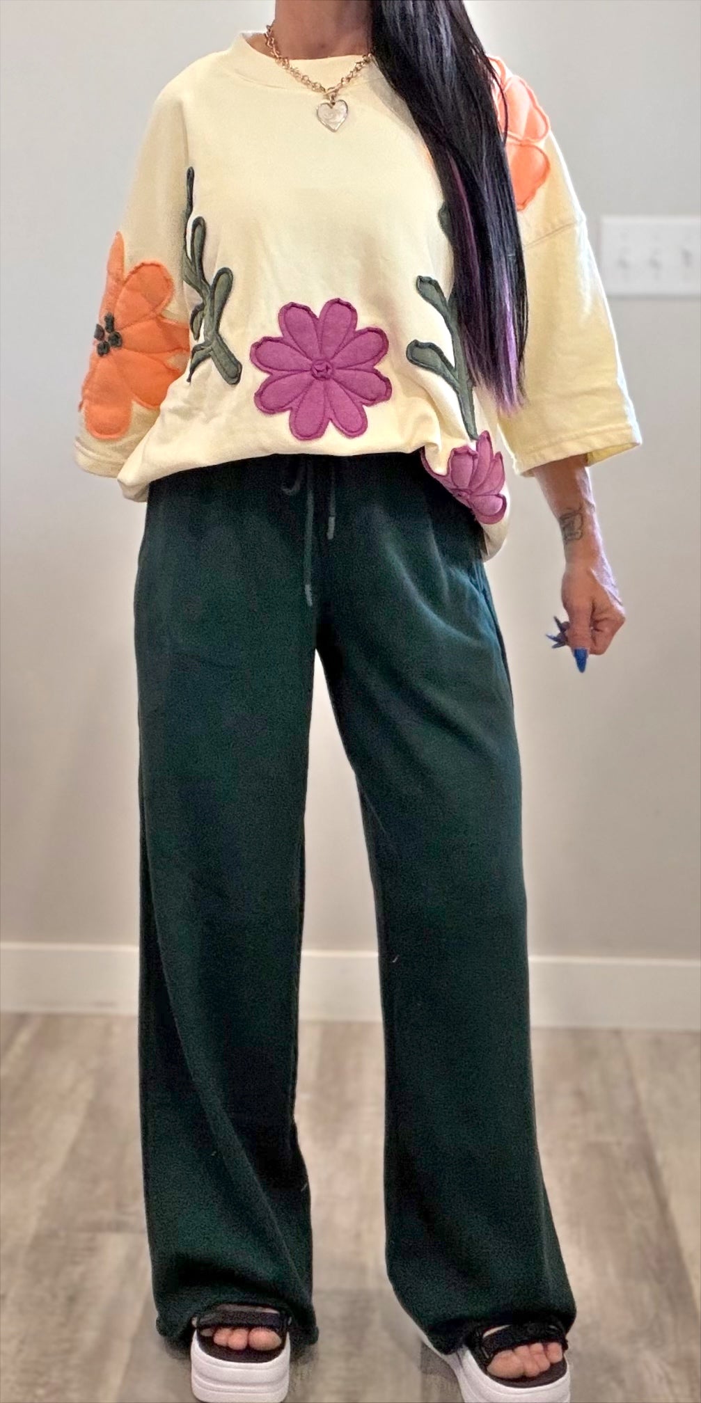 Oversized Bloom Top