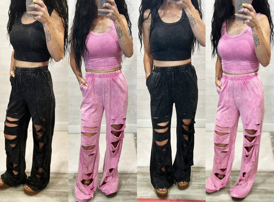 Washed Destroyed Set
