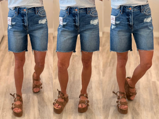 Risen Tummy Control Mid Thigh Shorts