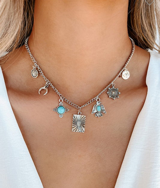 Multi Charm Necklace