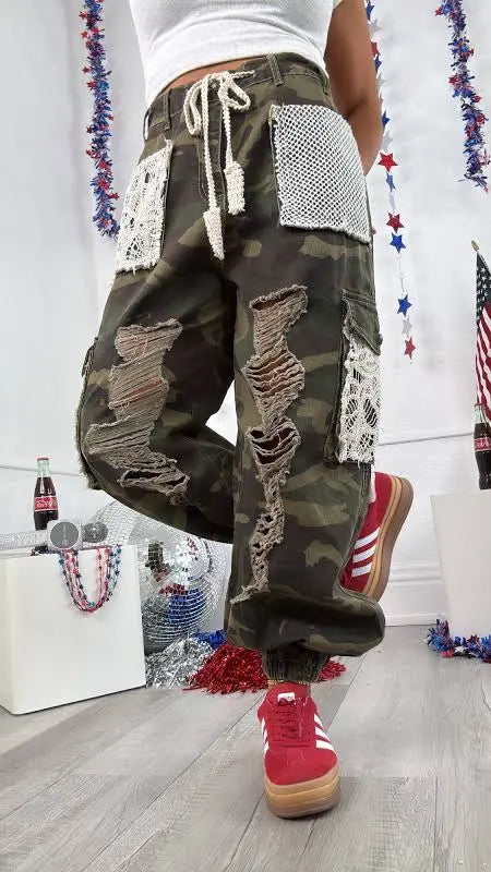 POL camo Joggers