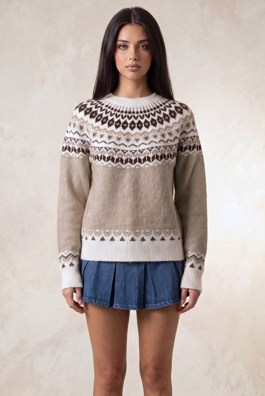 Vintage Fair Isle Sweater