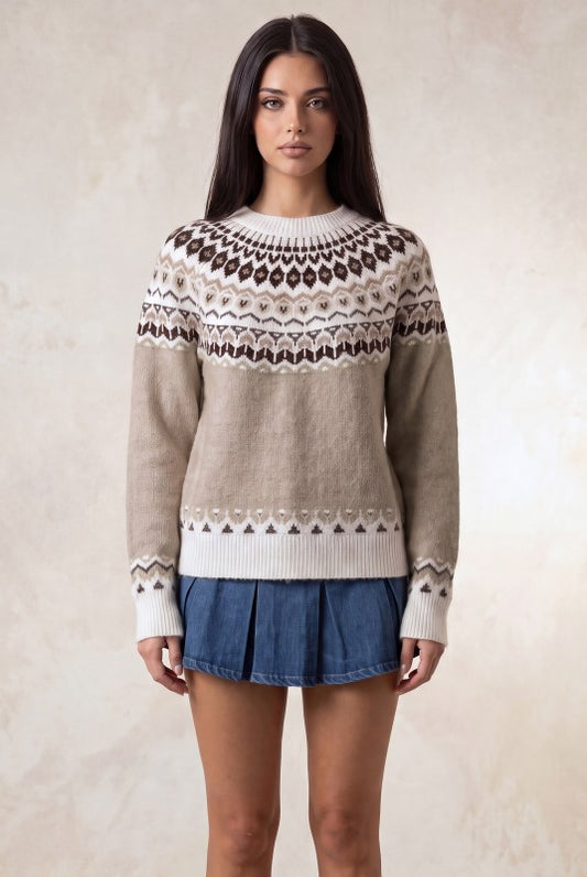 Vintage Fair Isle Sweater