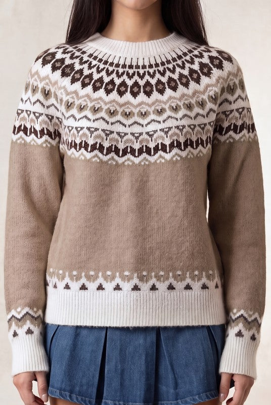 Vintage Fair Isle Sweater
