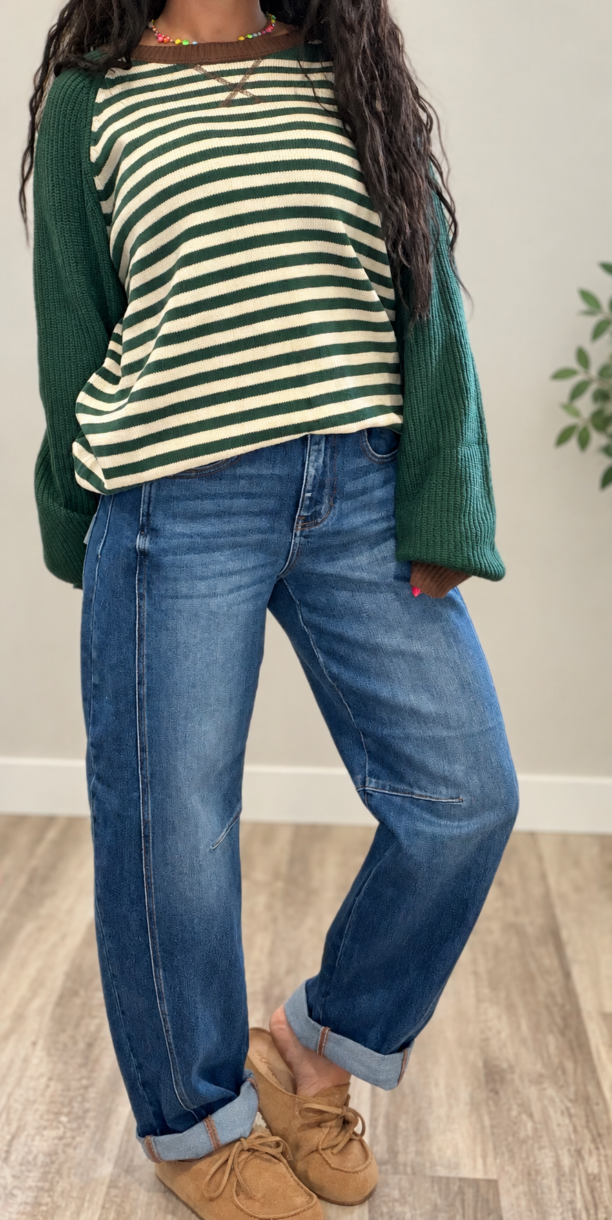 Risen Dark Barrel Denim