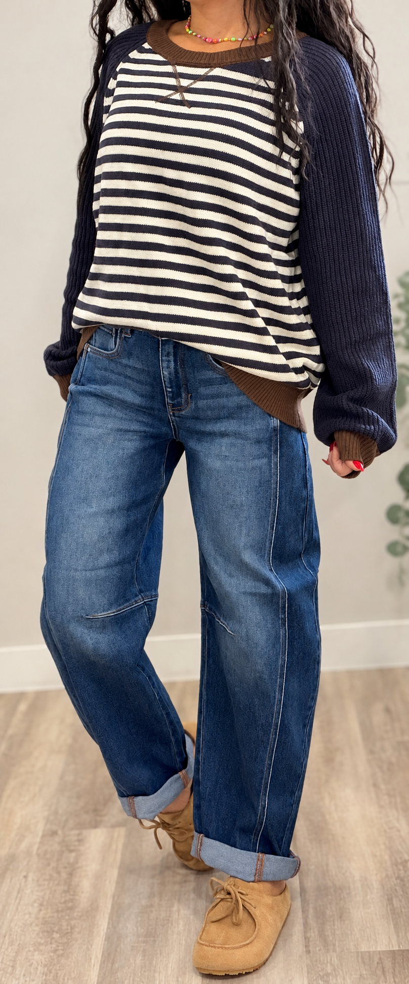 Risen Dark Barrel Denim
