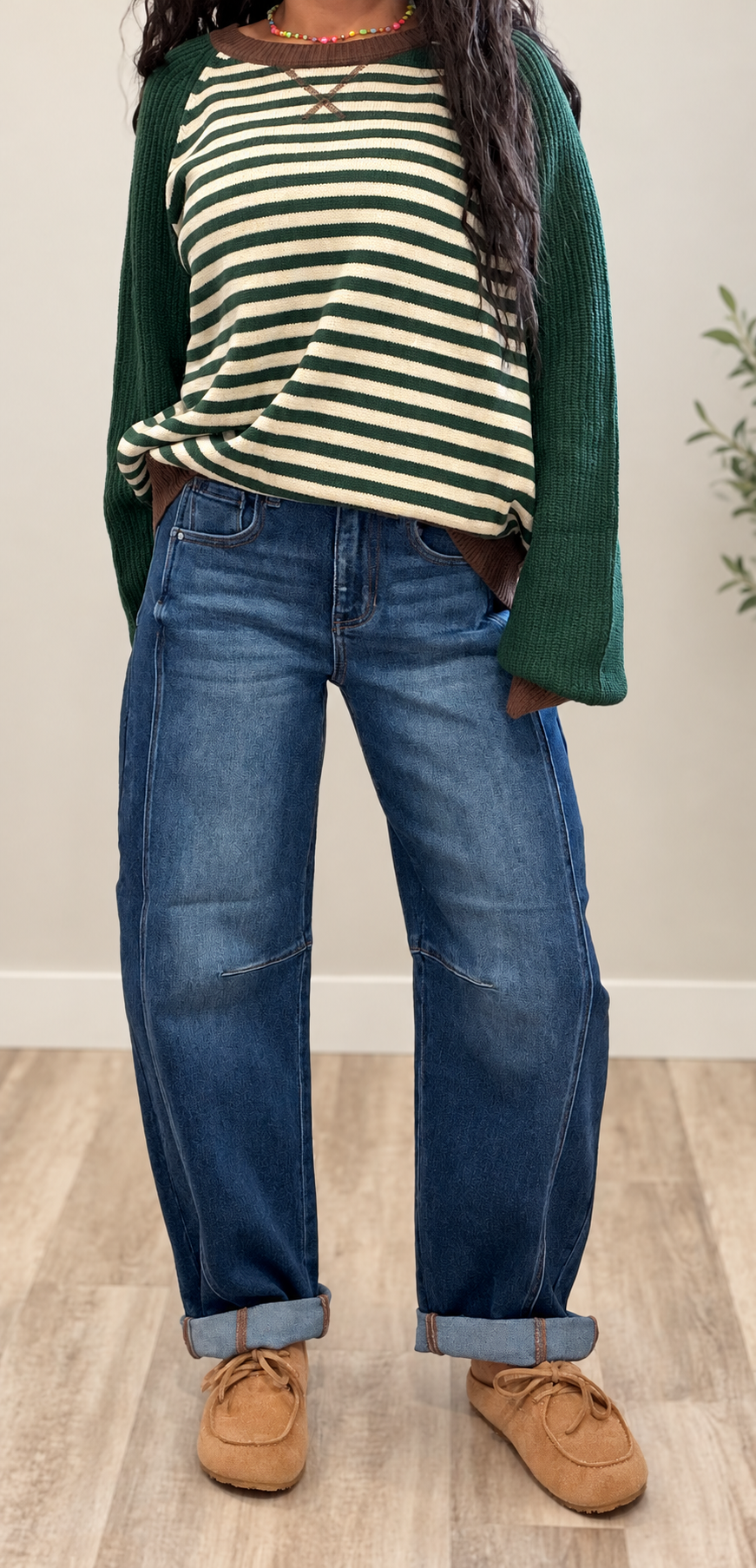 Risen Dark Barrel Denim
