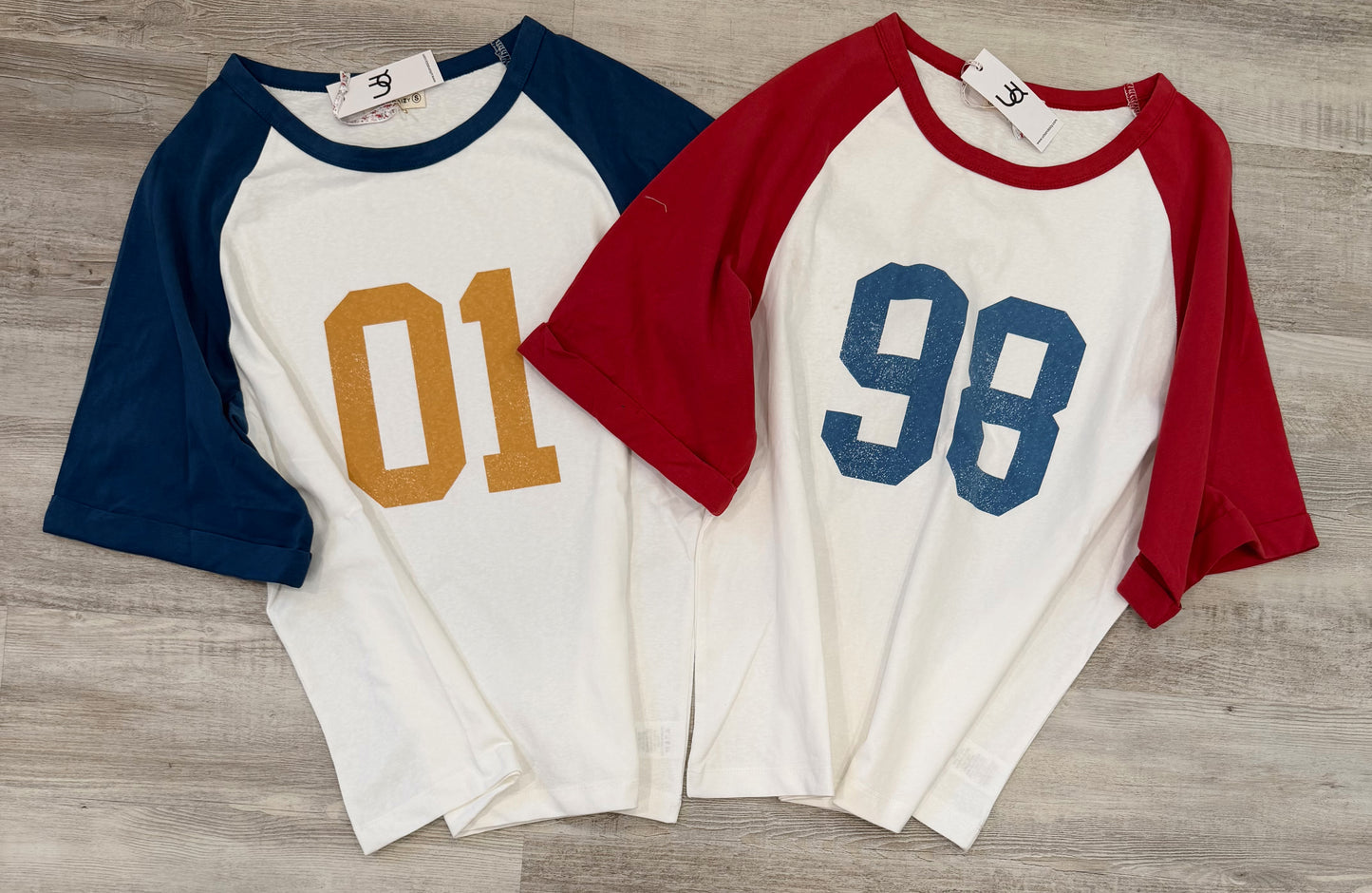 Varsity Raglan T-shirts