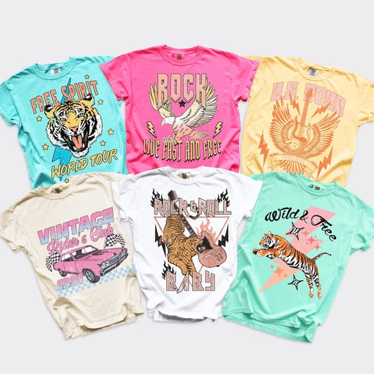 Comfort Colors Unisex Graphic Tees