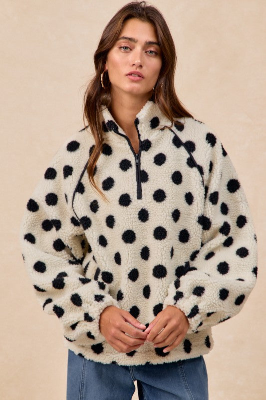 Polka Dot Pullover