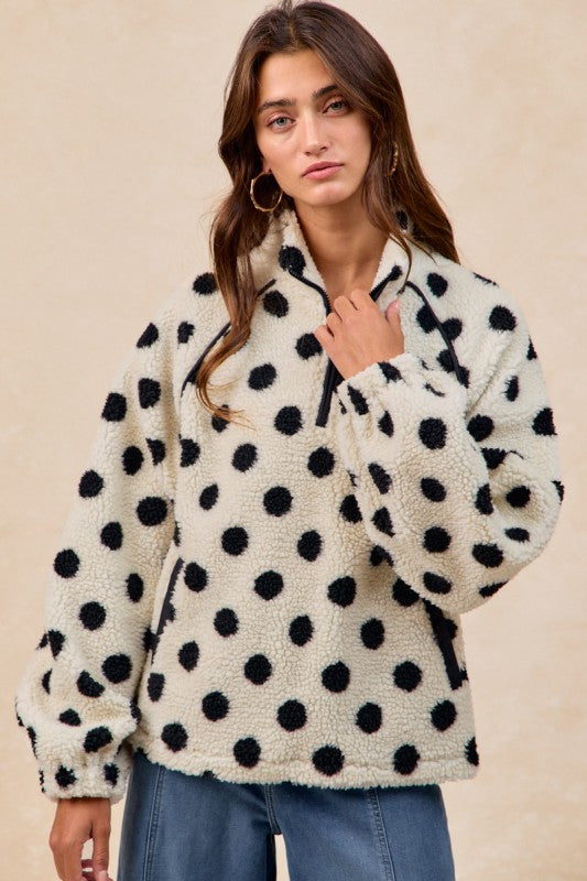 Polka Dot Pullover