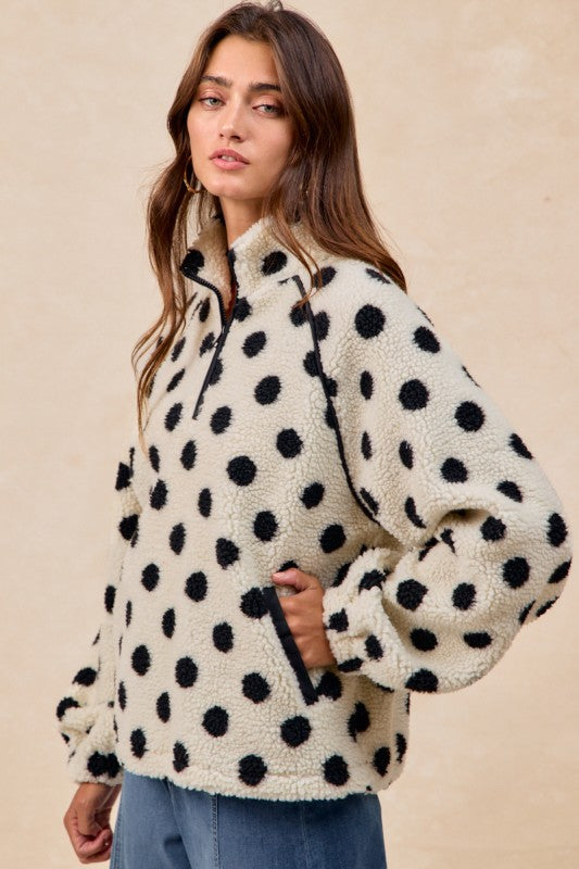 Polka Dot Pullover