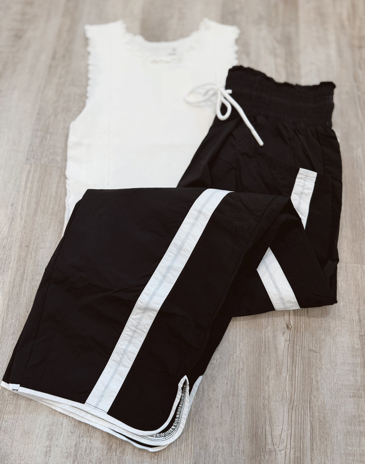Contrast Stripe Track Pants