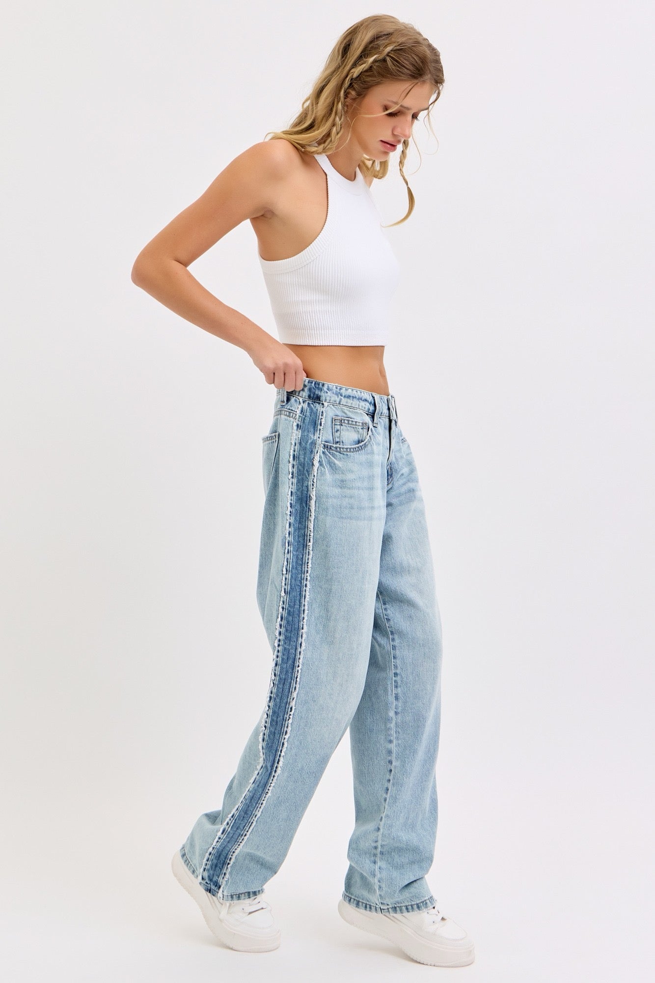 Cello Side Shadow Denim Jeans