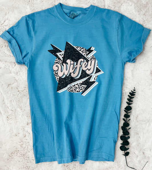 Unisex Wifey Comfort Colors Tee