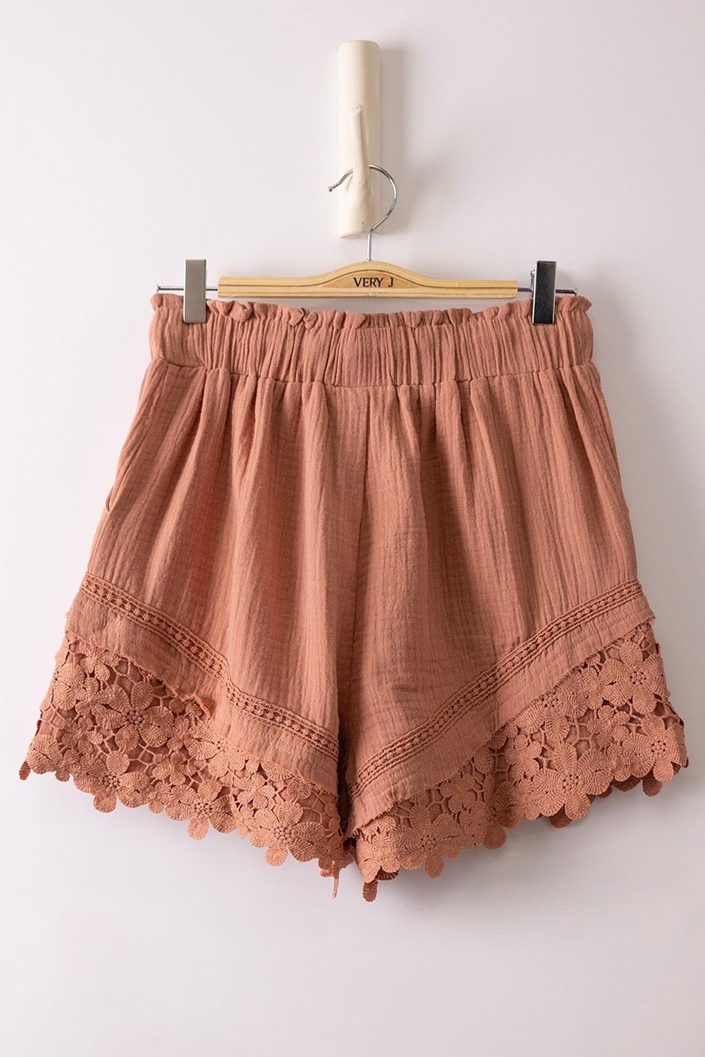 Woven Lace Shorts