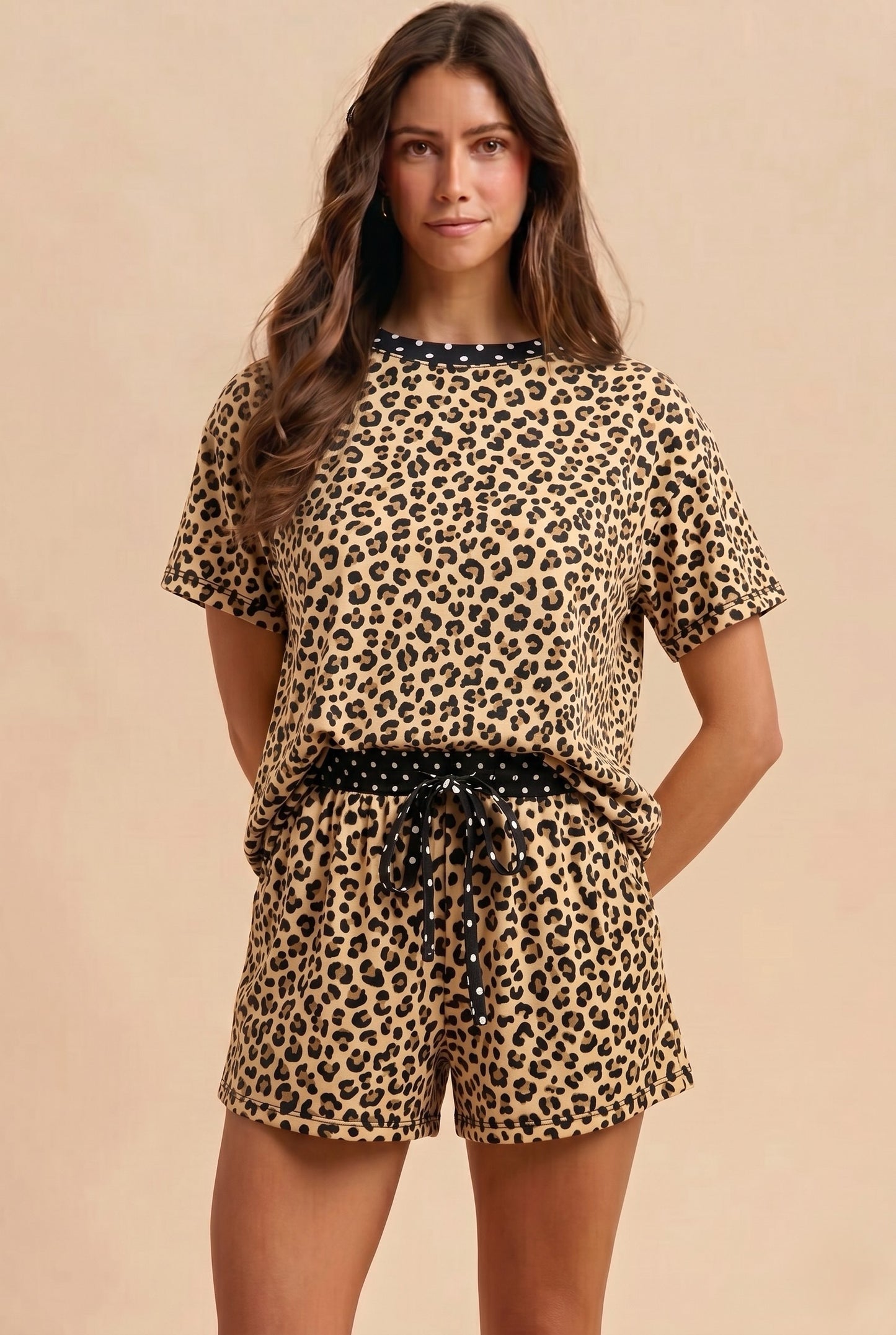Leopard and Polkadot Set